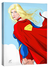 Load image into Gallery viewer, a poster of a woman with red hair 
