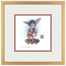 Load image into Gallery viewer, Shy Pinocchio - 15&quot; x 15&quot; Framed Paper Print - Art Of Entertainment
