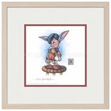 Load image into Gallery viewer, Shy Pinocchio - 15&quot; x 15&quot; Framed Paper Print - Art Of Entertainment
