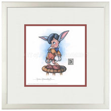 Load image into Gallery viewer, Shy Pinocchio - 15&quot; x 15&quot; Framed Paper Print - Art Of Entertainment
