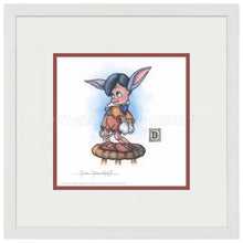 Load image into Gallery viewer, Shy Pinocchio - 15&quot; x 15&quot; Framed Paper Print - Art Of Entertainment
