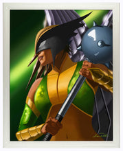 Load image into Gallery viewer, Hawkgirl - Standard Art Prints - ArtOfEntertainment.com
