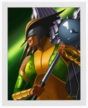 Load image into Gallery viewer, Hawkgirl - Standard Art Prints - ArtOfEntertainment.com
