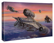 Load image into Gallery viewer, The Mandalorian - The Escort - 10&quot; x 14&quot; Gallery Wrapped Canvas 109967
