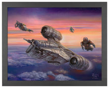 Load image into Gallery viewer, The Mandalorian - The Escort - Standard Art Prints - ArtOfEntertainment.com
