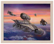 Load image into Gallery viewer, The Mandalorian - The Escort - Standard Art Prints - ArtOfEntertainment.com

