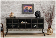 Load image into Gallery viewer, The Mandalorian - The Escort -  Framed Metal Print - ArtOfEntertainment.com
