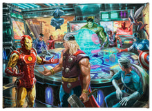 Load image into Gallery viewer, The Avengers - 10&quot; x 14&quot; Gallery Wrapped Canvas - ArtOfEntertainment.com
