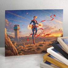 Load image into Gallery viewer, Captain Marvel - Dawn of a New Day - Standard Art Prints - ArtOfEntertainment.com
