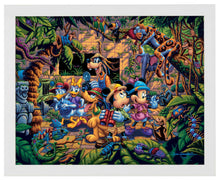 Load image into Gallery viewer, Mickey and Friends Exploring the Jungle - Standard Art Prints - Art Of Entertainment

