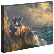 Load image into Gallery viewer, Captain America - Sentinel of Liberty -  10&quot; x 14&quot; Gallery Wrapped Canvas - ArtOfEntertainment.com
