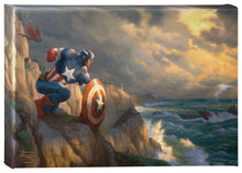 Load image into Gallery viewer, Captain America - Sentinel of Liberty -  10&quot; x 14&quot; Gallery Wrapped Canvas - ArtOfEntertainment.com
