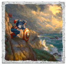 Load image into Gallery viewer, Captain America - Sentinel of Liberty -  14&quot; x 14&quot; Metal Box Art - ArtOfEntertainment.com
