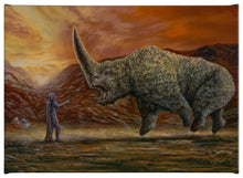 Load image into Gallery viewer, &lt;em&gt;The Mandalorian&lt;/em&gt;™ - The Mudhorn™ - 10&quot; x 14&quot; Gallery Wrapped Canvas - Art Of Entertainment
