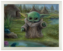 Load image into Gallery viewer, &lt;em&gt;The Mandalorian&lt;/em&gt;™ - Child&#39;s Play - Standard Art Prints - Art Of Entertainment
