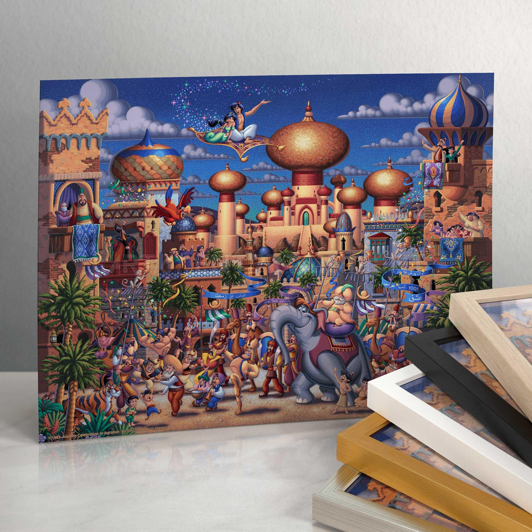 Aladdin Celebration in Agrabah - Standard Art Prints - Art Of Entertainment