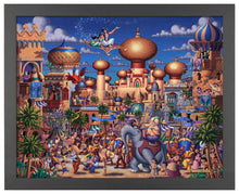 Load image into Gallery viewer, Aladdin Celebration in Agrabah - Standard Art Prints - Art Of Entertainment
