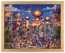 Load image into Gallery viewer, Aladdin Celebration in Agrabah - Standard Art Prints - Art Of Entertainment
