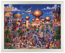 Load image into Gallery viewer, Aladdin Celebration in Agrabah - Standard Art Prints - Art Of Entertainment
