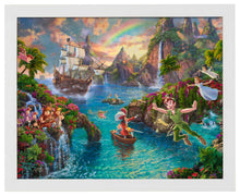 Load image into Gallery viewer, Peter Pan&#39;s Never Land - Standard Art Prints - Art Of Entertainment
