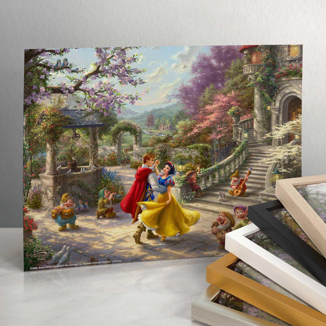 Snow White Dancing in the Sunlight - Standard Art Prints - Art Of Entertainment