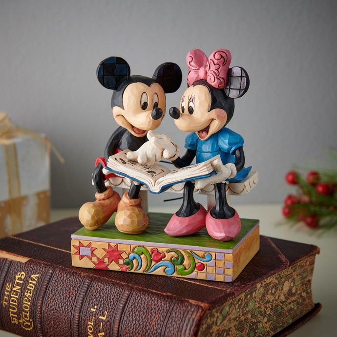 Mickey and Minnie Love Story - Sculpture - Art Of Entertainment