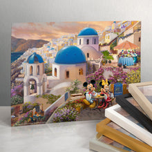 Load image into Gallery viewer, Disney Mickey and Minnie in Greece - Standard Art Prints - Art Of Entertainment
