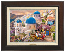 Load image into Gallery viewer, Disney Mickey and Minnie in Greece - Canvas Classics - Art Of Entertainment
