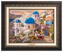 Load image into Gallery viewer, Disney Mickey and Minnie in Greece - Canvas Classics - Art Of Entertainment
