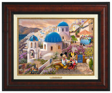 Load image into Gallery viewer, Disney Mickey and Minnie in Greece - Canvas Classics - Art Of Entertainment
