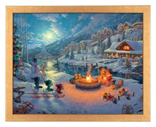 Load image into Gallery viewer, Disney Mickey and Minnie Christmas Lodge - Standard Art Prints
