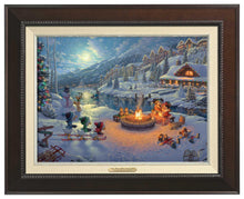 Load image into Gallery viewer, Disney - Mickey and Minnie Christmas Lodge - Canvas Classics - Art Of Entertainment
