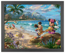 Load image into Gallery viewer, Disney Mickey and Minnie in Hawaii - Standard Art Prints - Art Of Entertainment
