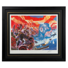 Load image into Gallery viewer, Captain America: WIA Lithograph - Limited Edition Paper Framed Limited Edition Paper - Art Of Entertainment
