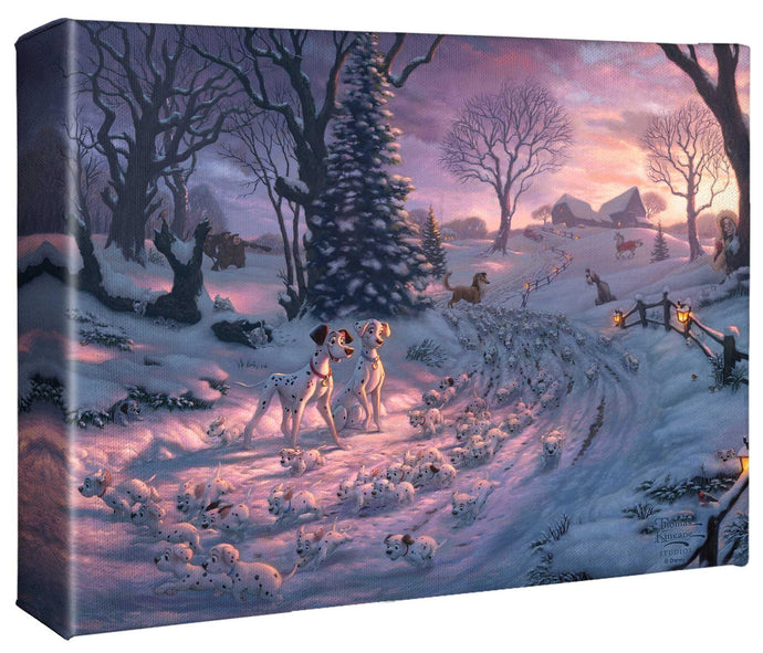 Disney - 101 Dalmatians on the Run - Gallery Wrapped Canvas - Art Of Entertainment