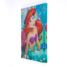 Load image into Gallery viewer, The Little Mermaid - 18&quot; x 12&quot; Limited Edition Gallery Wrapped Canvas - Art Of Entertainment
