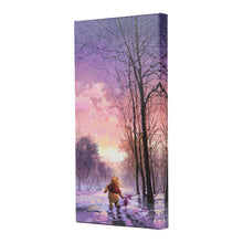 Load image into Gallery viewer, Snowy Path - 18&quot; x 9&quot; Limited Edition Gallery Wrapped Canvas - Art Of Entertainment
