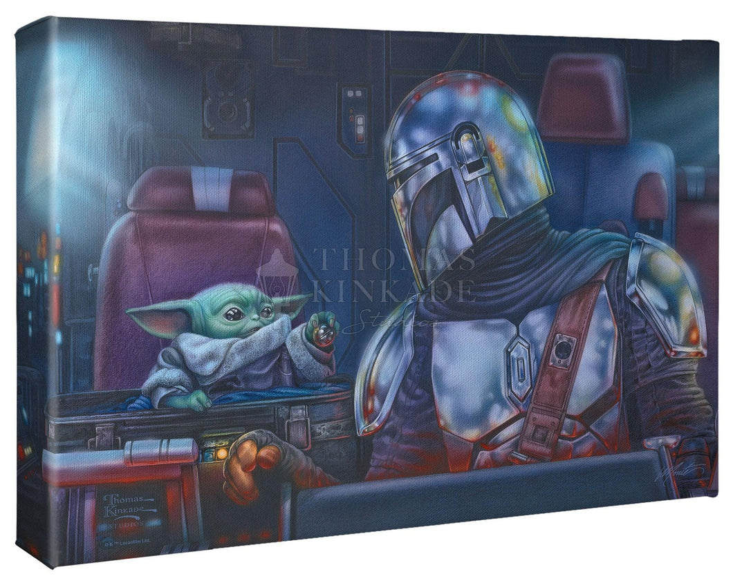 <em>The Mandalorian</em> ™ - Two for the road - Gallery Wrapped Canvas - Art Of Entertainment