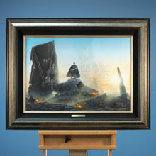 Load image into Gallery viewer, *Original Study* &lt;em&gt;The Mandalorian&lt;/em&gt;&trade; - Undeterred - 22&quot; x 31&quot; - Art Of Entertainment
