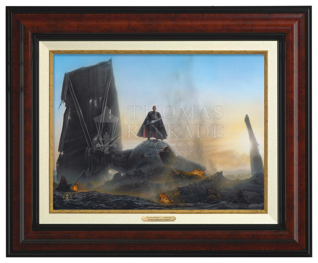 The Mandalorian - Undeterred - Canvas Classics - Art Of Entertainment