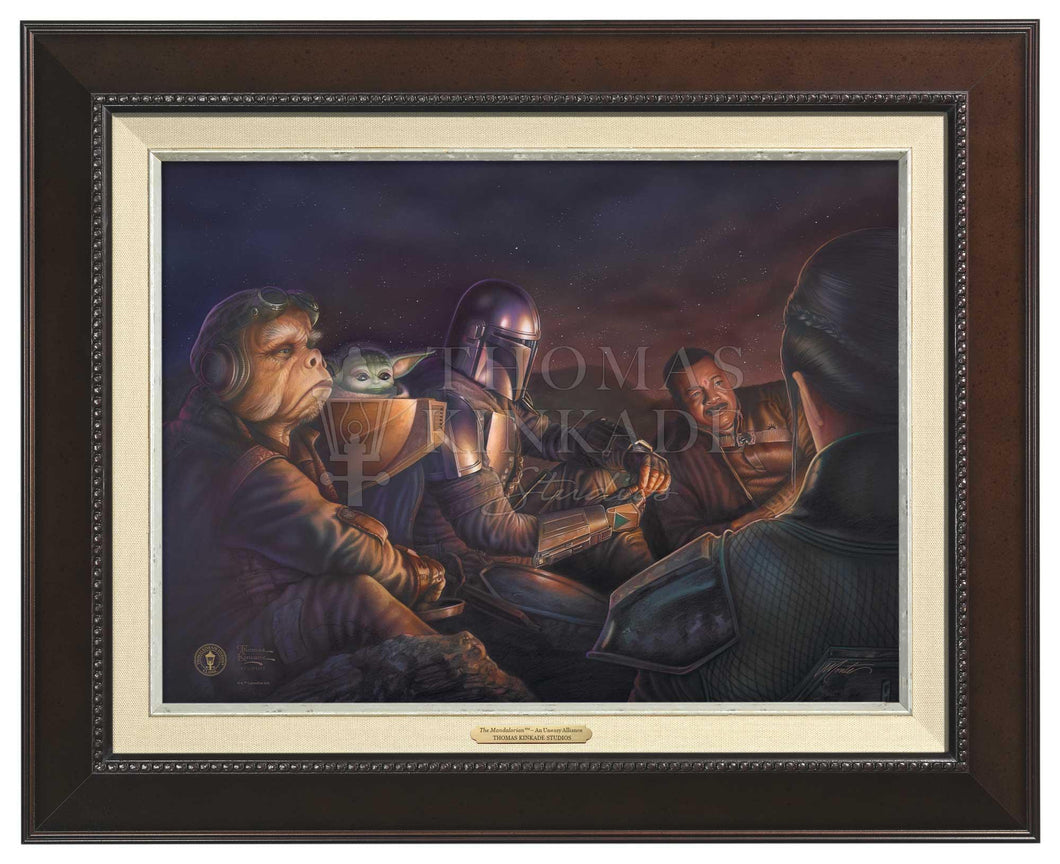 The Mandalorian - An Uneasy Alliance - Canvas Classics - Art Of Entertainment