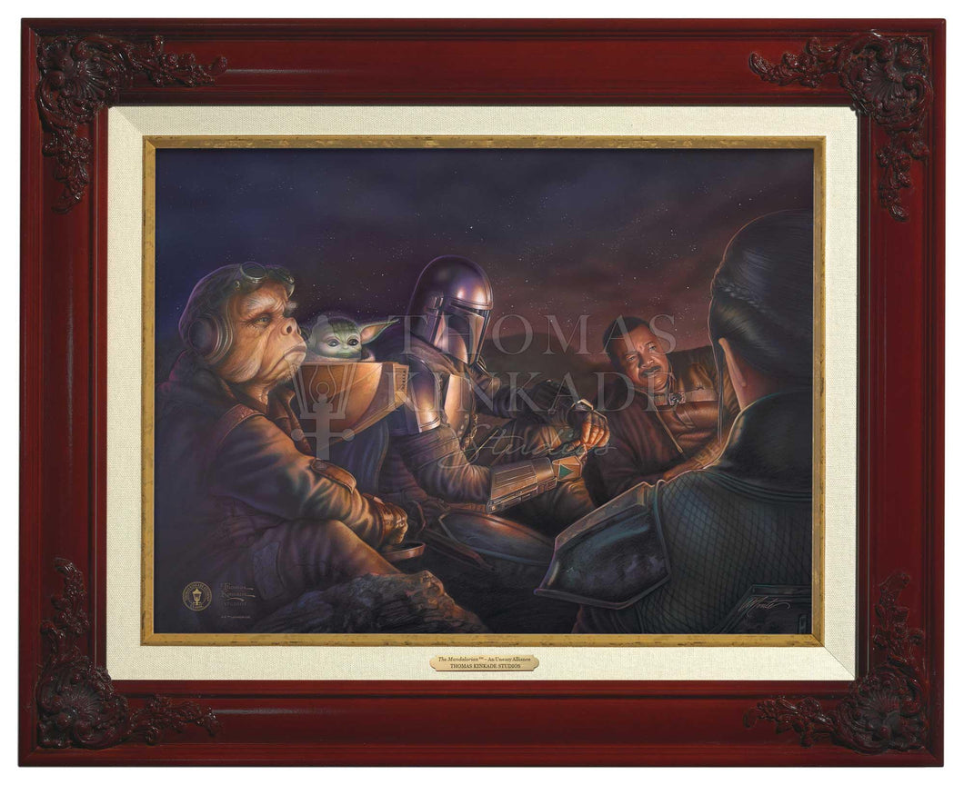 The Mandalorian - An Uneasy Alliance - Canvas Classics - Art Of Entertainment
