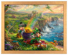 Load image into Gallery viewer, Disney Mickey and Minnie Ireland - 11&quot; x 14&quot; Standard Art Prints - Art Of Entertainment
