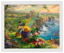 Load image into Gallery viewer, Disney Mickey and Minnie Ireland - 11&quot; x 14&quot; Standard Art Prints - Art Of Entertainment
