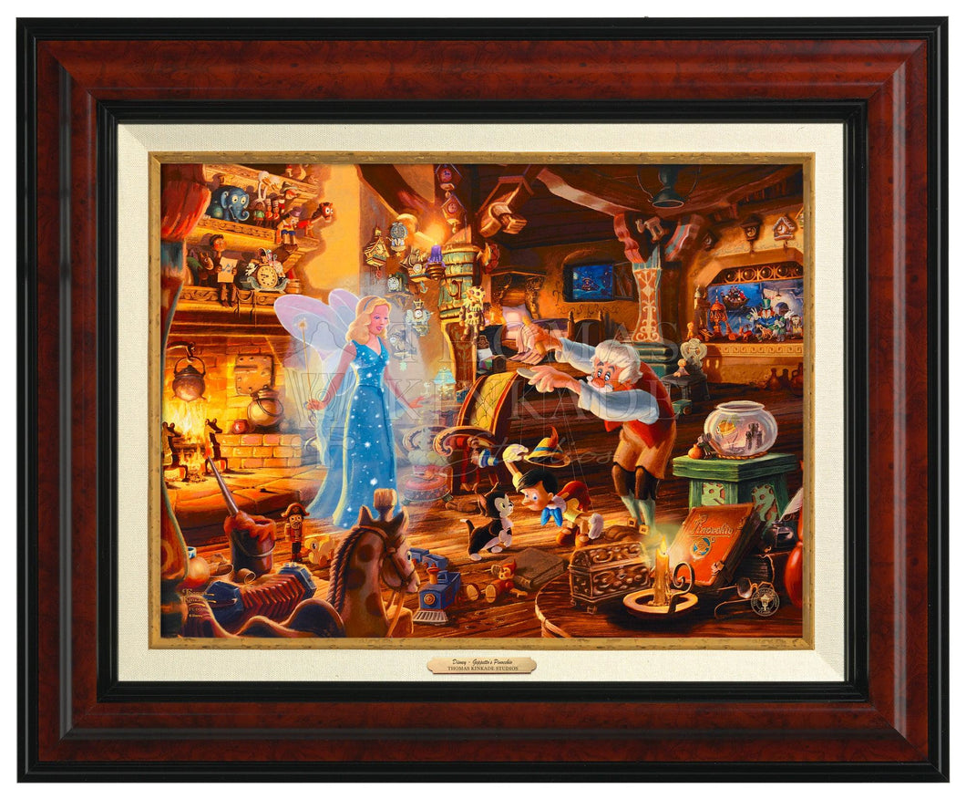 Disney Geppetto's Pinocchio - Canvas Classics Canvas Classics - Art Of Entertainment