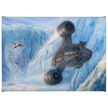 Load image into Gallery viewer, &lt;em&gt;The Mandalorian&lt;/em&gt;™ - Cold Pursuit - 10&quot; x 14&quot; Gallery Wrapped Canvas Gallery Wrapped Canvas - Art Of Entertainment
