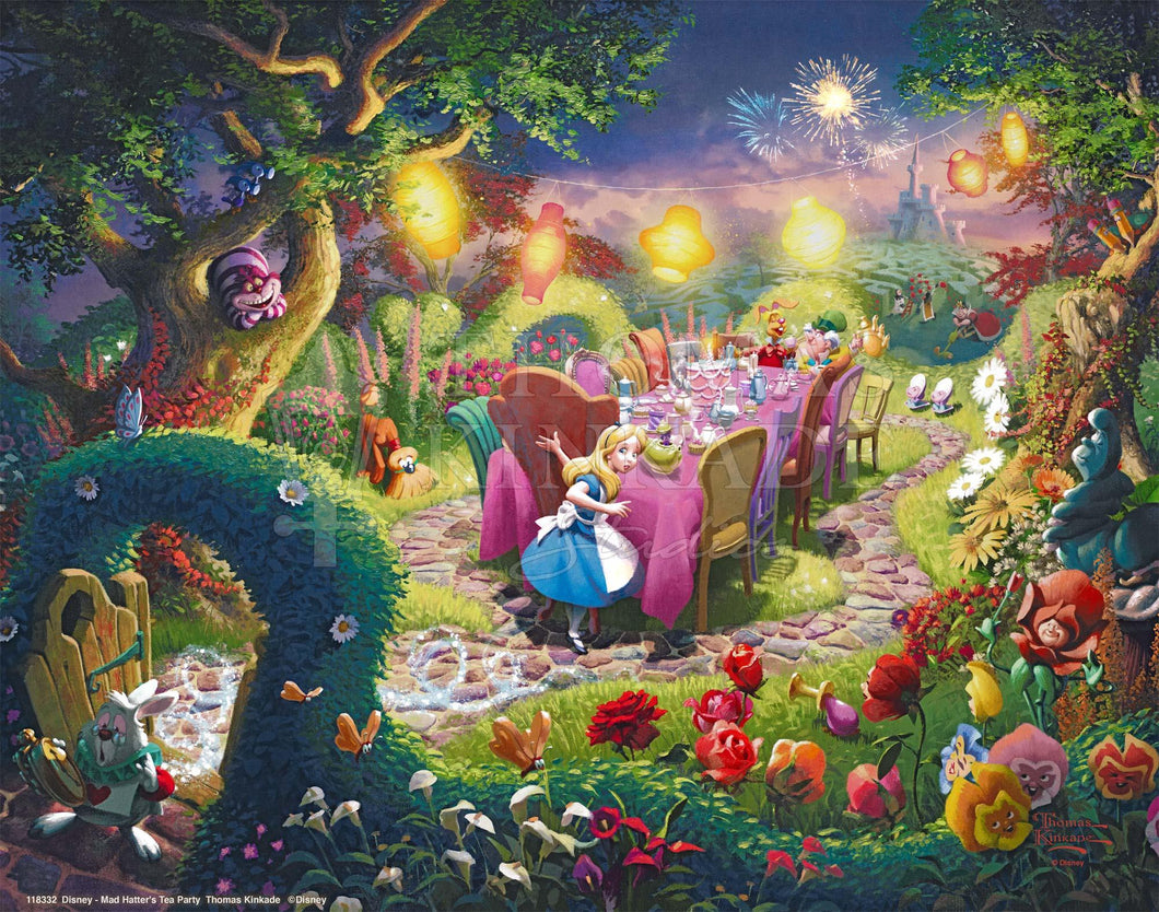 Disney Mad Hatter's Tea Party - Standard Art Prints - Art Of Entertainment