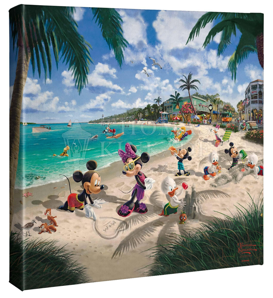 Disney Mickey and Minnie in Florida - Gallery Wrapped Canvas - Art Of Entertainment