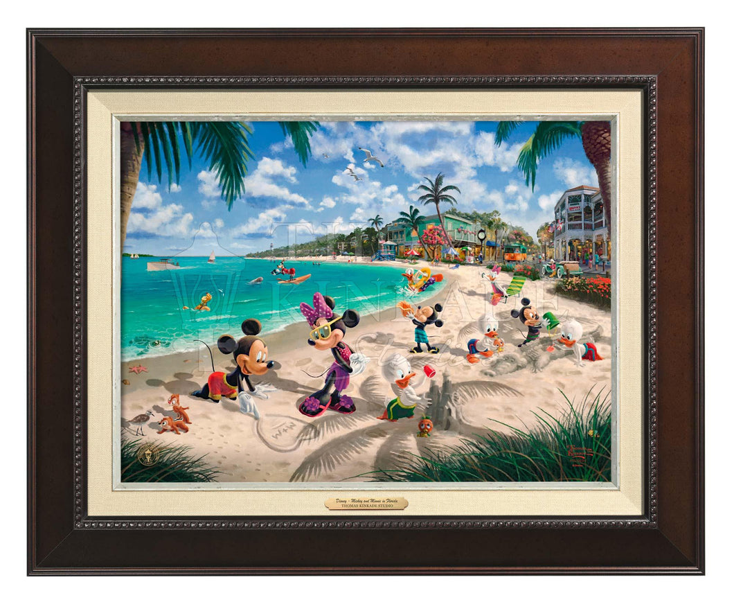 Disney Mickey and Minnie in Florida - Canvas Classics - Art Of Entertainment