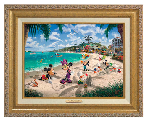 Disney Mickey and Minnie in Florida - Canvas Classics - Art Of Entertainment